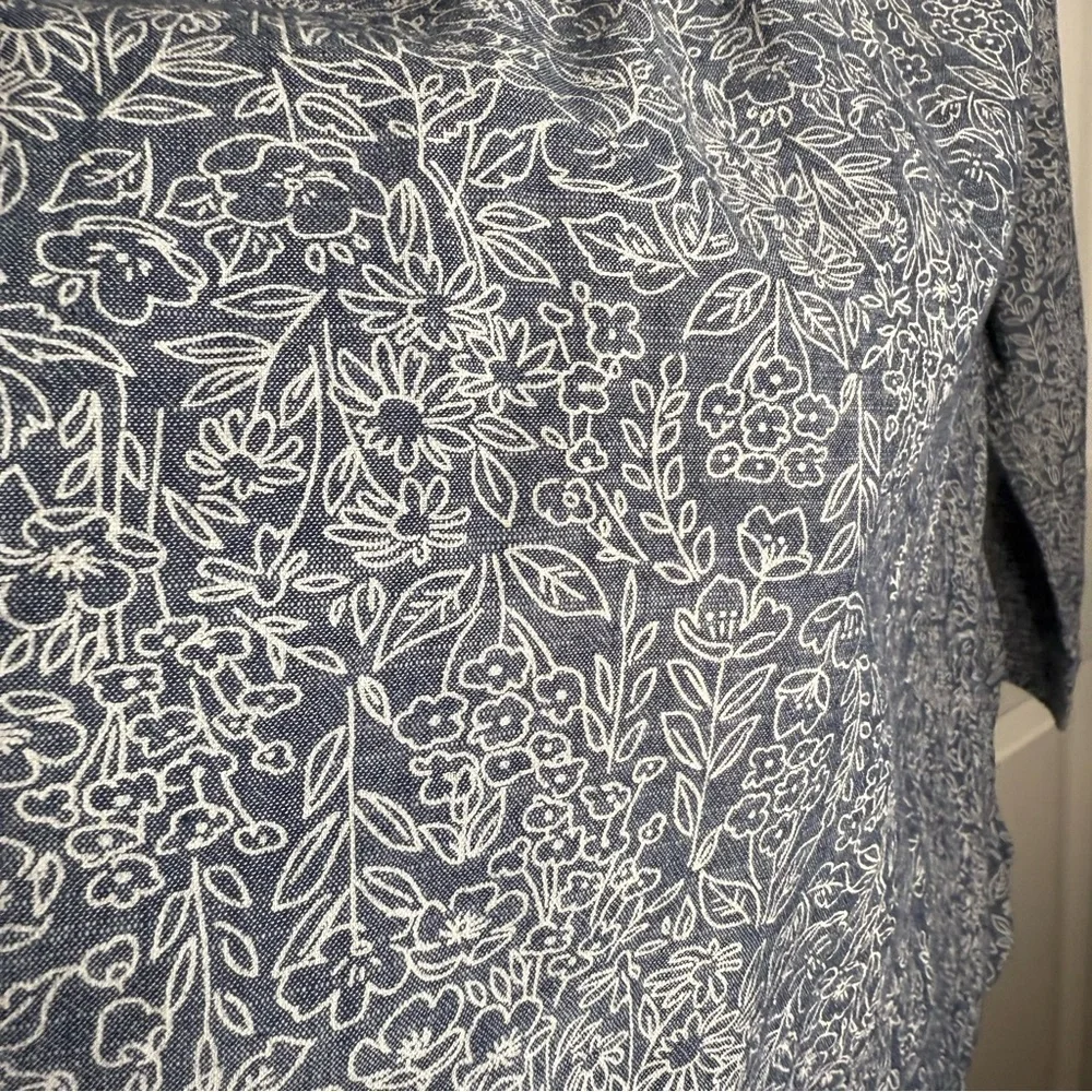 Banana Republic Classic Fit Floral Shirt Mens Size XL GUC